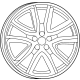 Mopar 6TR03WASAA Wheel, Alloy Mopar 6TR03WASAA Wheel, Alloy
