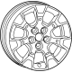 Mopar 4755604AA Wheel, Alloy, Black Mopar 4755604AA Wheel, Alloy, Black