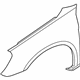 Mopar 5008902AL Fender, Front Passenger Side