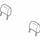 Mopar 1AE821DVAA Headrest, Front Mopar 1AE821DVAA Headrest, Front