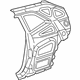 Mopar 68258410AA Inner Quarter Panel, Rear Passenger Side