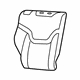 Mopar 6SF72PXRAA Seat Back Cover, Rear Passenger Side Mopar 6SF72PXRAA Seat Back Cover, Rear Passenger Side