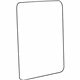 Mopar 68361968AA Mirror Glass, Front Passenger Side