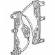 Mopar 68292082AA Window Regulator, Front Passenger Side