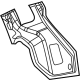 Mopar 68244050AA Trough Lower Reinforcement, Rear Passenger Side