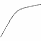 Mopar 68109576AA Drip Molding, Passenger Side