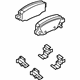Mopar 68225327AD Brake Pads, Rear