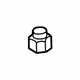 Mopar 6029708 Seat Belt Assembly Nut, Rear