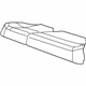 Mopar 1HY461D5AA Cushion Cover, Rear Passenger Side