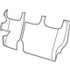 Mopar 1HY291DSAA Seat Back Cover, Rear Driver Side