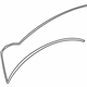Mopar 5065173AJ Weatherstrip, Rear