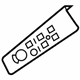 Mopar 5HS83ZJ3AG Lock Bezel, Front Driver Side