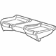 Mopar 68229749AB Seat Cushion Pad, Rear