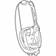 Mopar 5016282AH Console Housing, Front