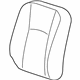 Mopar 68454185AA Seat Back Pad, Front Driver Side