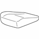 Mopar 68410767AA Seat Cushion Pad, Front Driver Side