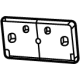 Mopar 68464768AB License Bracket, Front
