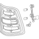 Mopar 68531046AA Lamp - Tail