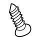 Mopar MS200335 Lens Screw