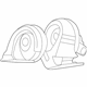 Mopar 68297891AC Horn