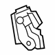 Mopar 4589413AG Lock Assembly, Rear Driver Side