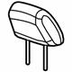 Mopar 1RT00BD3AA Headrest, Gray, Front
