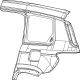 Mopar 68571849AB Quarter Panel, Outer