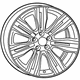Mopar 1WM47XZAAB Wheel, Alloy Mopar 1WM47XZAAB Wheel, Alloy