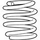 Mopar 68411479AA Coil Spring, Front
