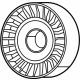 Mopar 68433354AA Idler Pulley, Lower Mopar 68433354AA Idler Pulley, Lower