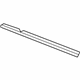 Mopar 5074658AD Belt Weatherstrip, Rear Inner Passenger Side