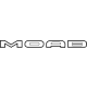 Mopar 6ND601XFAA Decal, Front Mopar 6ND601XFAA Decal, Front
