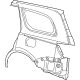 Mopar 68214166AD Quarter Panel, Rear Outer Passenger Side