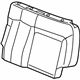 Mopar 5ZM20ND5AA Seat Back Cover, Rear Driver Side