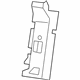 Mopar 68302729AC Hinge Pillar, Front Driver Side