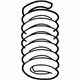 Mopar 52113978AA Spring, Front Mopar 52113978AA Spring, Front