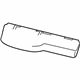 Mopar 68299894AE Seat Cushion Pad, Rear Mopar 68299894AE Seat Cushion Pad, Rear