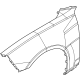 Mopar 68590434AF Fender - Front