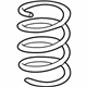 Mopar 4656523AD Coil Spring, Front
