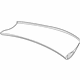Mopar 68050021AB Spoiler, Rear Mopar 68050021AB Spoiler, Rear