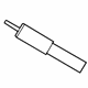 Mopar 68031298AC Shock Absorber, Front Mopar 68031298AC Shock Absorber, Front