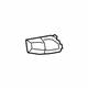 Mopar 6BK71TU6AB Upper Trim, Brown, Passenger Side Mopar 6BK71TU6AB Upper Trim, Brown, Passenger Side