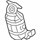 Mopar 68337773AA Catalytic Converter, Driver Side