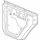 Mopar 68028608AC Door Shell, Rear Center Passenger Side