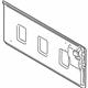 Mopar 55176340AG Tail Gate, Rear