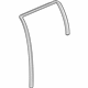 Mopar 68285728AE Run Weatherstrip, Rear Passenger Side