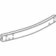 Mopar 5116052AC Impact Bar, Rear