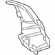 Mopar 4865724AB Fender Liner Extension, Front Passenger Side