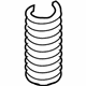 Mopar 52089761AE Coil Spring, Front