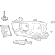 Mopar 57010412AE Headlamp Assembly